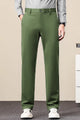 Turbo Axis Intelli-Drape Refined Fit Twil Cotton Pent In Olive Green