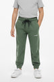 Turbo Aura Casual Jogger Trousers kids For Boys In Olive