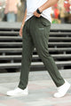 Turbo Fit Premium Micro Sportswear Trouser In Olive