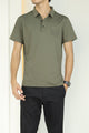 Turbo Embossed Pocket Motif Men's Polo Shirt