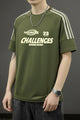 Athletic Inspired Round Neck T-shirt