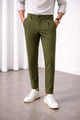 Turbo Belt Style Men's Imported Trouser In Olive