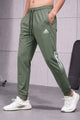 Adds Iconic Running Elastic Dry-Fit Trouser In Olive
