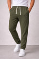 Turbo "trb" Relaxed Straight Leg  Trouser In Olive