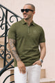 Turbo Zip Collar Style Men's Polo Shirt