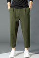 Turbo Straight Leg Lace-Up SlimFit Trouser In Olive