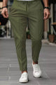 Turbo UltraSharp Waffle Front Line Trouser In Olive
