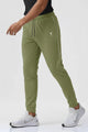 Turbo 'TRB Club' Side Striped Men's Dry-Fit Trouser In Olive