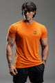 Turbo 'Aero-Flow' Perforated Running Dry-Fit Tee In Orange