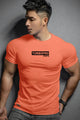 Turbo Pro Sports Climalite Mesh Dry-Fit Tee In Light Orange