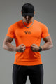 Turbo 'Action-Ready' Graphic Mesh Dry-Fit Tee In Orange