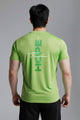 Turbo Strength in Hope Performance Dry-Fit Tee In Parrot Green