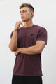 Burbry Training Heritage Men's Tee In Plum