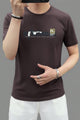 Mens Apex Street Fashion T-shirt In Plum