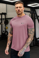 Turbo 'The Repeater' Performance Dry-Fit Tee In Pastel Pink