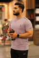 Turbo Elite Performance Series Dry-Fit Tee In Pastel Pink