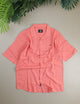 Turbo Designer Motif Embossed Casual Shirt