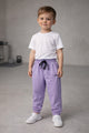 Turbo Comfortable And Grip Bottom Trousers kids For Boys In Purple