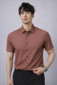 Turbo Textured Finish Button Down Silk Casual Shirt