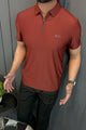 Turbo Holiday Outfit Stitchless Zip Style Men's Polo Shirt
