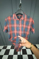 Turbo Classic Pattern Comfort Casual Shirt In Dark Blue