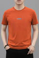 Mens Prime Comfort Round Neck T-shirt In Red Brick