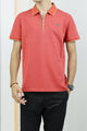Turbo Studiofit Detailed Zip Collar Men's Polo Shirt