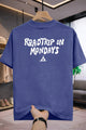 Men's Graphic Thread Round Neck Tee