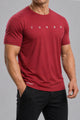 Turbo Alpha Gym Stringer Imp Dry-Fit Tee In Red
