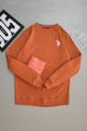 Rph Lren Neck Adele Round Neck Imported Men's Sweatshirt In Rust