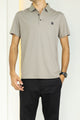 Turbo Diamond Motif Collar Stitchless Men's Polo Shirt