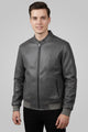 Texture Style Suede Leather Jacket