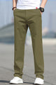 Turbo Urban Executive Slim Fit Cotton Pant In Sage