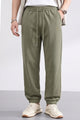 Zgna Bottom Grip Style Elastic Slim-Fit Trouser In Sage