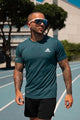 Adds Essentials Training Imp Dry-Fit Tee In Slate Blue