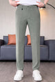 Lro Pina Straight-Fit Elastic Trouser In Sand Grey