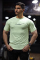 Turbo Motivational Quote ClimaCool Dry-Fit Tee In Sea Foam