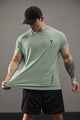 Turbo 'Street-Style' Drop-Shoulder Graphic Dry-Fit Tee In Sea Foam
