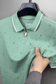 Regal Wear Collared Men's Polo Shirt In Sea Foam