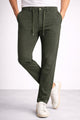 Men's Adjustable Drawstring  Slim-Fit Trouser