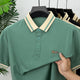 Turbo Rib Collared Style Men's Polo T-Shirt In Sea Green