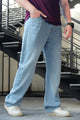Denim 'Urban Skater' Comfort-Waist Baggy Jeans