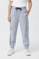 Turbo Casual Cargo Kids Trousers For Boys In Sky Blue