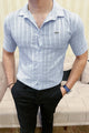 Turbo ShowOff Self Pattern Casual Shirt