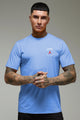 Jrdn Paris Slogan Edition Dry-Fit Tee In Sky Blue