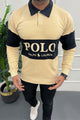 Rph Lren Classic Signature Typographi Imported Men's Sweatshirt In Skin