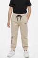 Turbo Aura Casual Jogger Trousers kids For Boys In Skin