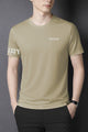 Mens Fit Wear Round Neck T-shirt In Skin