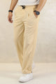 Relaxed Straight Baggy Loose Bottom Trouser in Skin