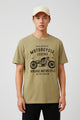 Mens Graphic Edition Round Neck Tee